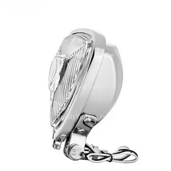 Винтажная фара для мотоцикла Custom Triangle Cafe Racer Chopper Bobber для Harley жёлтый