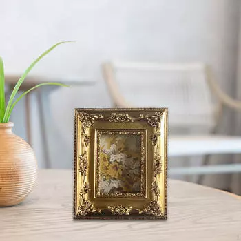 Винтажная фоторамка держатель для фото дисплея в стиле ретро в европейском стиле для прихожей столешница