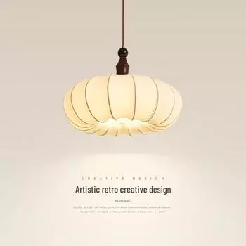 Винтажная французская люстра и прикроватная лампа в стиле Наньян для чайной комнаты в стиле дзен Default White Light (Other Single Colors Optional)