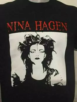 Винтажная футболка Siouxsie And The Banshees, футболка унисекс Nina Hagen B946 S