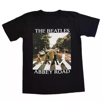 Винтажная футболка The Beatles Band Abbey Road S