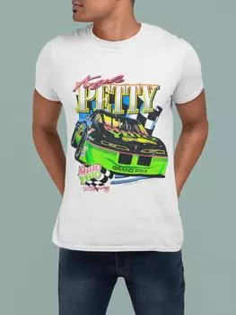 Винтажная футболка унисекс 1994 года Kyle Petty Neon Mello Yello Nascar Winston Cup S