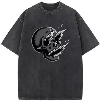 Винтажная футболка унисекс 90-х годов, выстиранная, состаренная. Мужская повседневная хлопковая футболка с коротким рукавом. Винтажная выстиранная мужская футболка S