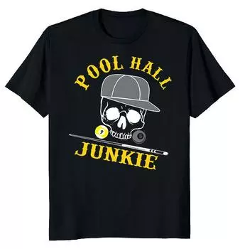 Винтажная футболка унисекс «Бильярд» S