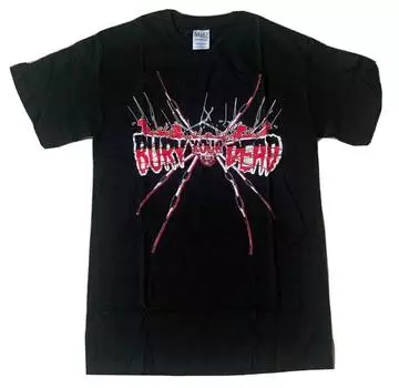 Винтажная футболка унисекс Bury Your Dead Spider S
