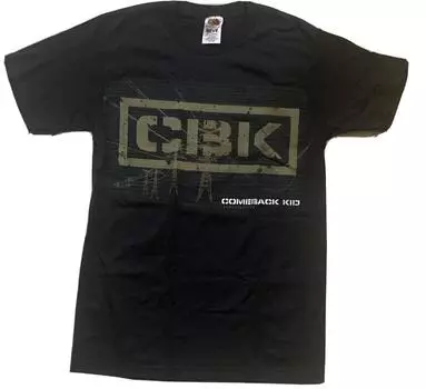 Винтажная футболка унисекс Com Ack Kid Broadcasting Cbk S