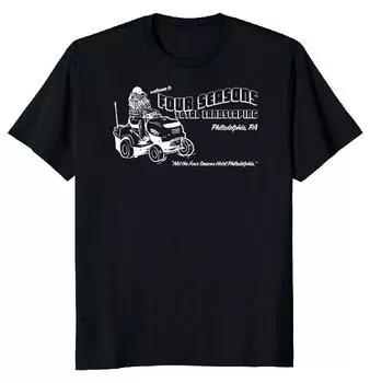 Винтажная футболка унисекс Four Seasons Total Landscaping S