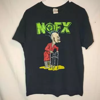 Винтажная футболка унисекс Nofx Punk Walker Редкая S