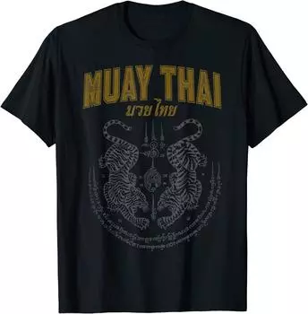 Винтажная футболка унисекс Twin Tiger Sak Yant Muay Thai S