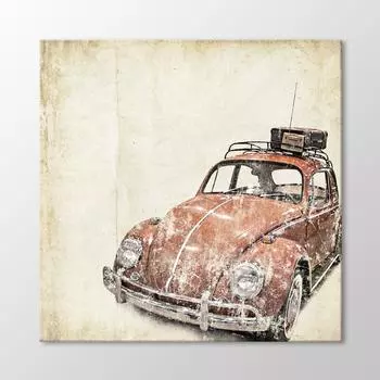 Винтажная картина Восвос