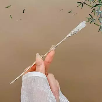 Винтажная китайская палочка для волос в стиле ханьфу, женская металлическая кисточка, вилка для волос, палочки для еды, заколка для волос, женские украшения, заколки для волос, аксессуары A5