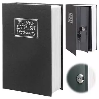 Винтажная книга-сейф, копилка с замком и ключами, секретный дизайн книги для взрослых и детей, элегантный домашний декор Poland