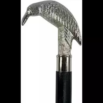 Винтажная коллекционная трость ручной работы из никеля Eagle Walking Designer Classic