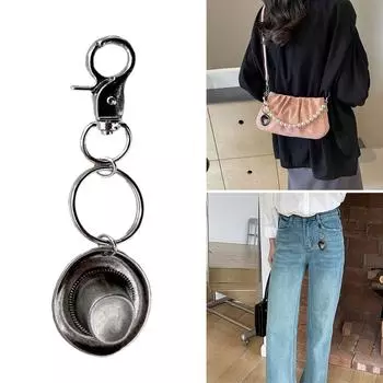 Винтажная ковбойская шляпа брелок-подвеска модные брелоки персонализированная сумка подвесной аксессуар для мужчин и женщин