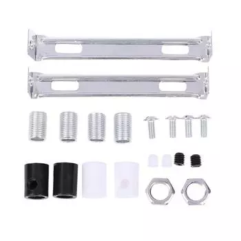 Винтажная лампа Эдисона E27 с винтовым цоколем, подвесной светильник с полным зубом, подходит для абажура, держателя лампочки, промышленного потолка белый