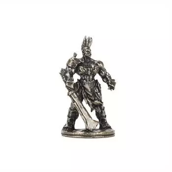 Винтажная латунь белого цвета, модели солдат Орды орков, настольные украшения, декорации, игровая миниатюрная фигурка, аксессуары, подарки для мужчин 1pcs