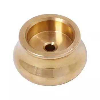 Винтажная латунная мини-курильница, устойчивая к деформации, мини-компактная ароматерапия, украшение для дома, держатель для благовоний золотистый