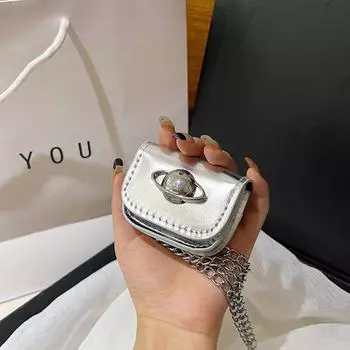 Винтажная маленькая сумка на цепочке, дизайнерская роскошная сумочка-клатч, портмоне, женские сумки через плечо из розовой искусственной кожи чёрный