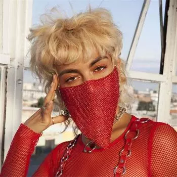 Винтажная маскарадная маска хрустальная танцевальная вечеринка ювелирные изделия модная маска для лица со стразами вечеринка Black&AB