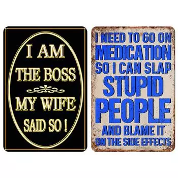 Винтажная металлическая фраза жестяная табличка прямоугольная железная картина настенная декор для домашнего бара 1