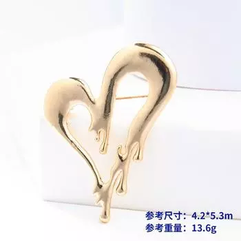 Винтажная модная брошь Niche High-End Sense Rhinestone Персонализированная сплавная корона Корсаж Бант Булавка Аксессуары