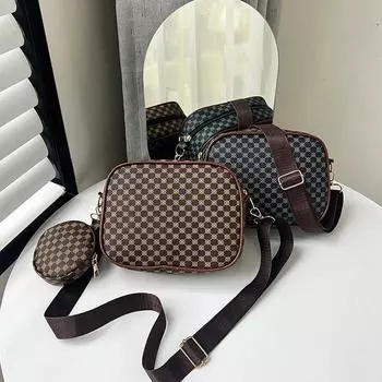 Винтажная модная сумка через плечо для женщин из мягкой искусственной кожи, новая повседневная сумка с ручкой, дизайнерская женская сумка через плечо