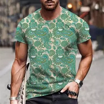 Винтажная мужская футболка Повседневная уличная мужская одежда Летние свободные футболки с короткими рукавами Топы Размер XXS-6XL XXS