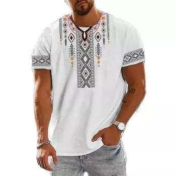 Винтажная мужская футболка с 3D принтом, модные мужские простые топы с короткими рукавами, летние повседневные топы с круглым вырезом, мужская одежда оверсайз XXS