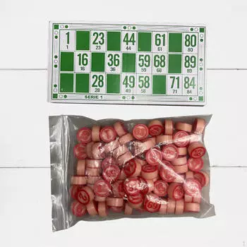 Винтажная настольная игра в бинго, классическая карточная игра, набор из 48 номеров для праздника