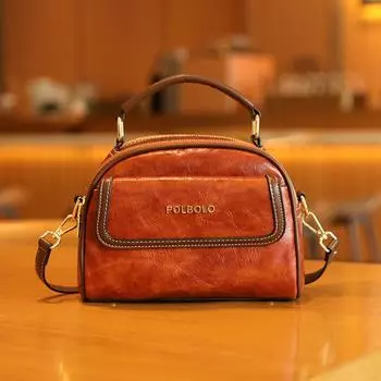 Винтажная нишевая роскошная сумка модная женская повседневная сумка через плечо на одно плечо чёрный