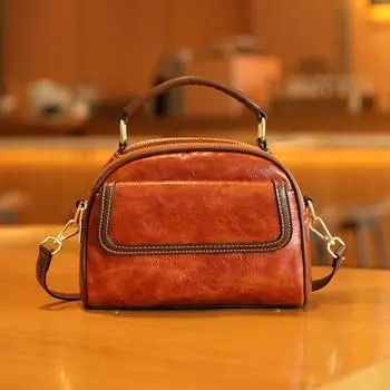 Винтажная нишевая роскошная сумка модная женская повседневная сумка через плечо на одно плечо чёрный