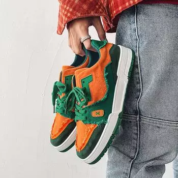 Винтажная обувь для скейтборда, модные мужские кроссовки 39 бежевый