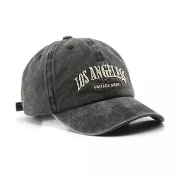 Винтажная потертая бейсбольная кепка с потертостями, кепка рыбака, козырек с защитой от ультрафиолета, широкая солнцезащитная кепка E9U0 Gray-One size