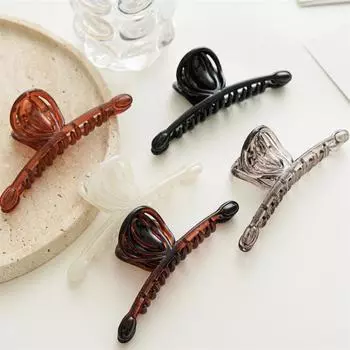 Винтажная простая заколка для волос в форме краба, модные большие когти для волос, заколка в виде краба, заколки для волос для женщин и девочек, аксессуары для волос, головные уборы