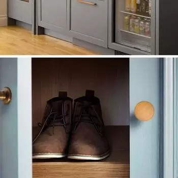 Винтажная ручка для двери Push-pull, уникальный дизайн линии, удобная ручка для ящика, высококачественная желтая бронзовая ручка для мебели