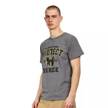 Винтажная серая футболка унисекс Wu Tang Clan Protect Ya Neck S