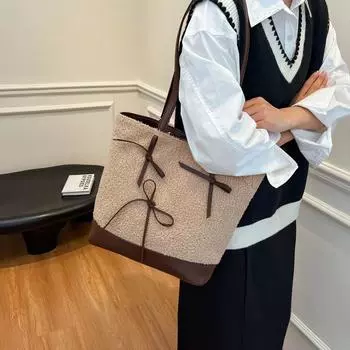 Винтажная шерстяная сумка с леопардовым принтом женская на плечо мессенджер для поездок на работу большая вместимость регулируемая студенческая 30*13*30