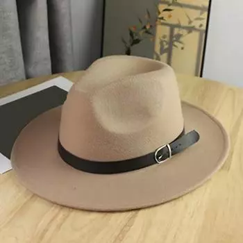 Винтажная шляпа джентльмена Yousheng, джазовая шляпа в английском стиле с регулируемым поясом, короткий куполообразный дизайн, головной убор для повседневных вечеринок хаки