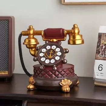 Винтажная статуэтка ветряной мельницы, украшения для спальни, антикварные дизайнерские поделки, статуэтка в голландском стиле из смолы, шкаф, декоративные поделки