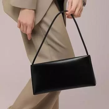 Винтажная сумка через плечо для женщин из расщепленной коровьей кожи во французском стиле, простые сумки через плечо для женщин (20cm<Max Length<30cm) светло-серый