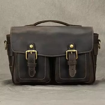 Винтажная сумка для камеры из натуральной кожи и сумка для мини-беззеркальной камеры, премиальная кожа, на плечо и через плечо