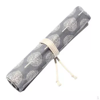 Винтажная сумка для упаковки холста в китайском стиле для щетки для хранения