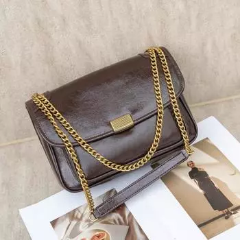 Винтажная сумка из коровьей кожи с верхним слоем, маленькая квадратная сумка из натуральной кожи, женская сумка через плечо хаки