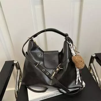 Винтажная сумка-тоут для женщин, большая вместимость, поясная декоративная сумка-мессенджер, легкий рюкзак