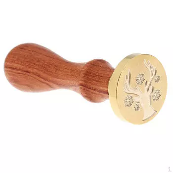 Винтажная сургучная палочка, запечатывающий штамп/дерево для открытки-конверта - голова оленя №1