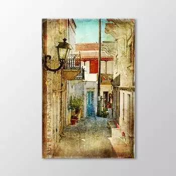 Винтажная уличная живопись