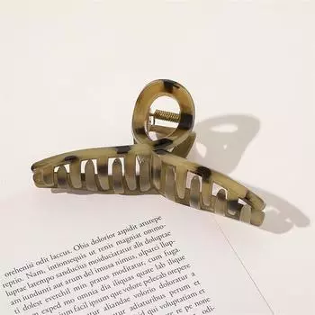 Винтажная заколка для волос женская заколка-краб элегантная леопардовая геометрическая заколка для волос аксессуары для волос заколка-краб для волос заколки для волос для девочек