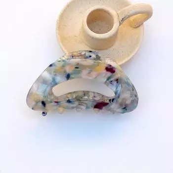 Винтажная заколка-краб для волос женская ацетатная заколка для волос элегантная высококачественная большая заколка-краб для волос заколки для девочек аксессуары для волос новый