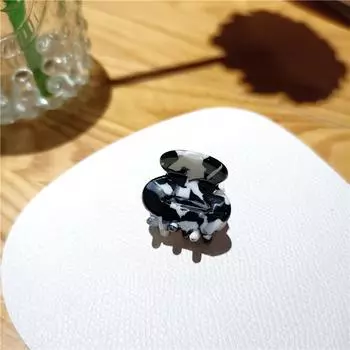 Винтажная заколка-краб женская заколка для волос милая маленькая цветная ацетатная заколка для волос аксессуары для волос для девочек заколки-крабы для волос новые