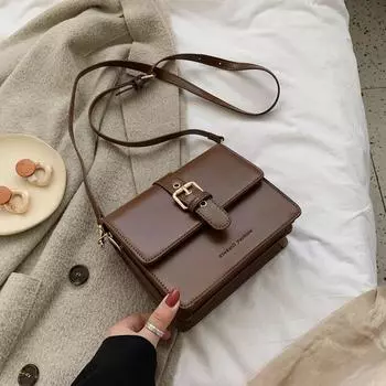 Винтажная женская сумка через плечо aleta из однотонной плутониевой кожи, маленькие квадратные сумки через плечо с декоративным замком, роскошные дизайнерские сумки